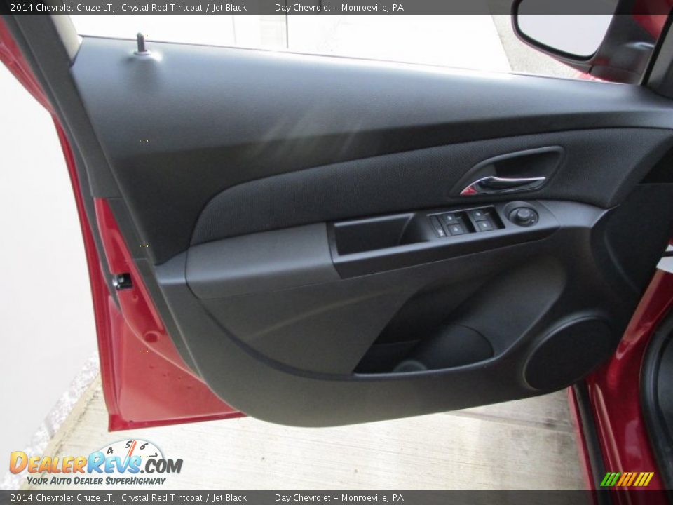 2014 Chevrolet Cruze LT Crystal Red Tintcoat / Jet Black Photo #10