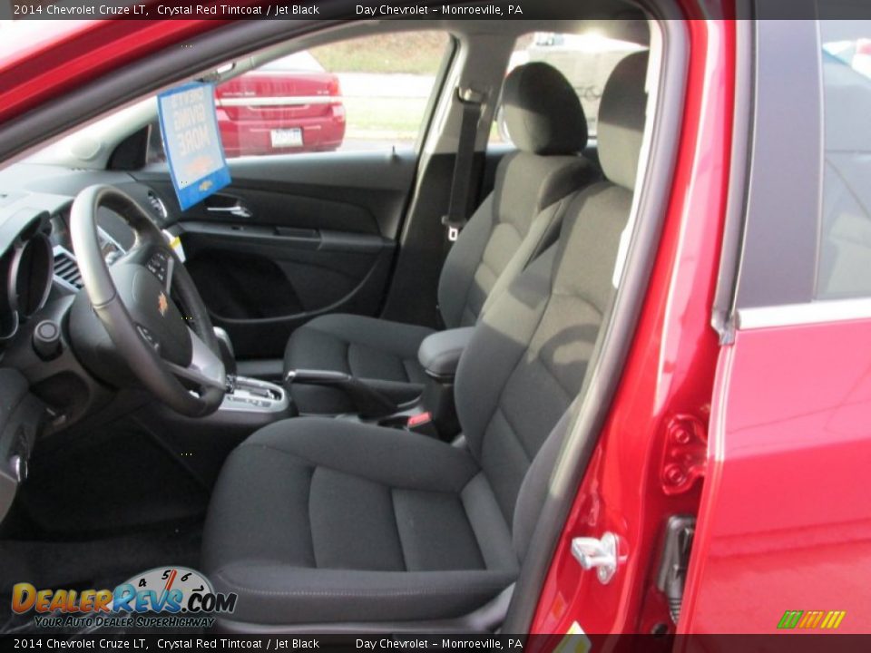 2014 Chevrolet Cruze LT Crystal Red Tintcoat / Jet Black Photo #11