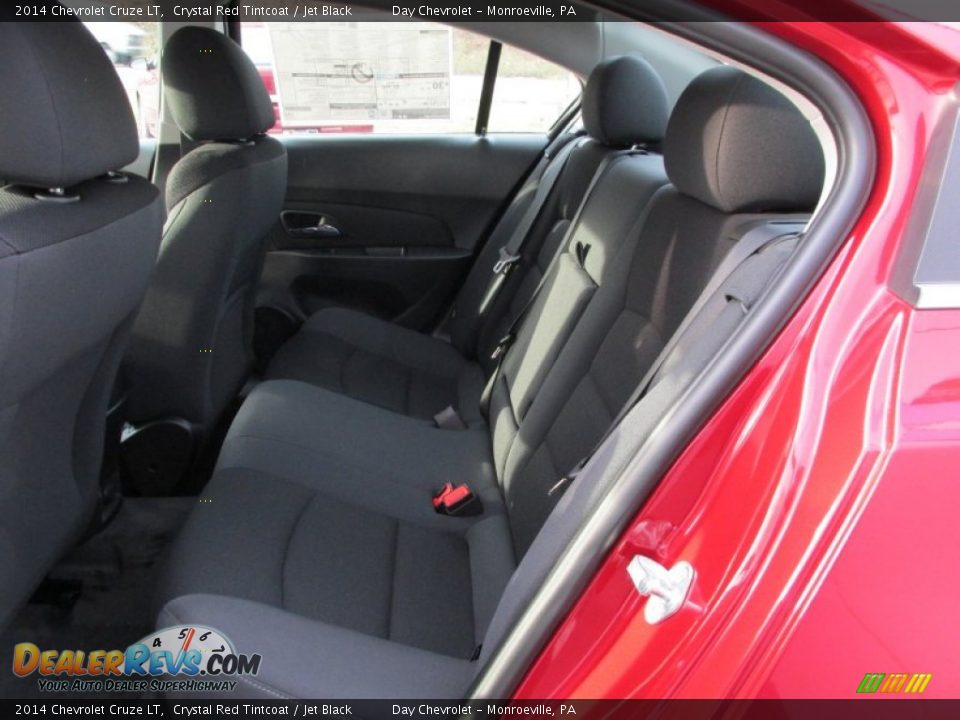 2014 Chevrolet Cruze LT Crystal Red Tintcoat / Jet Black Photo #12