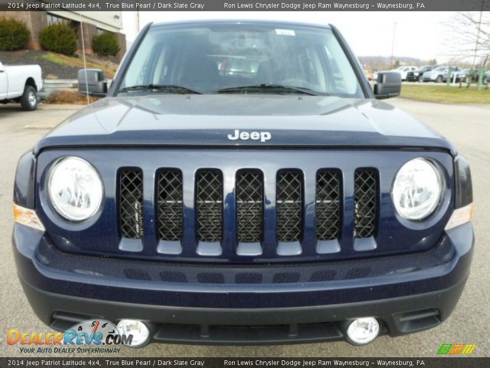 2014 Jeep Patriot Latitude 4x4 True Blue Pearl / Dark Slate Gray Photo #10