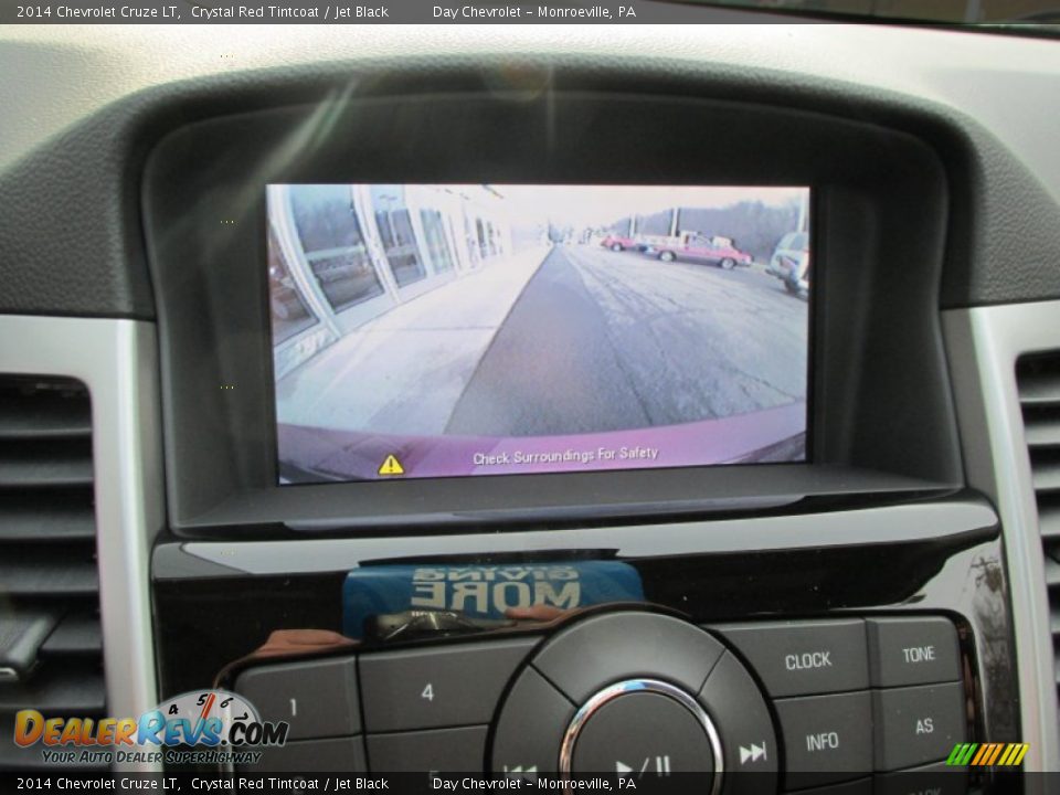 2014 Chevrolet Cruze LT Crystal Red Tintcoat / Jet Black Photo #18