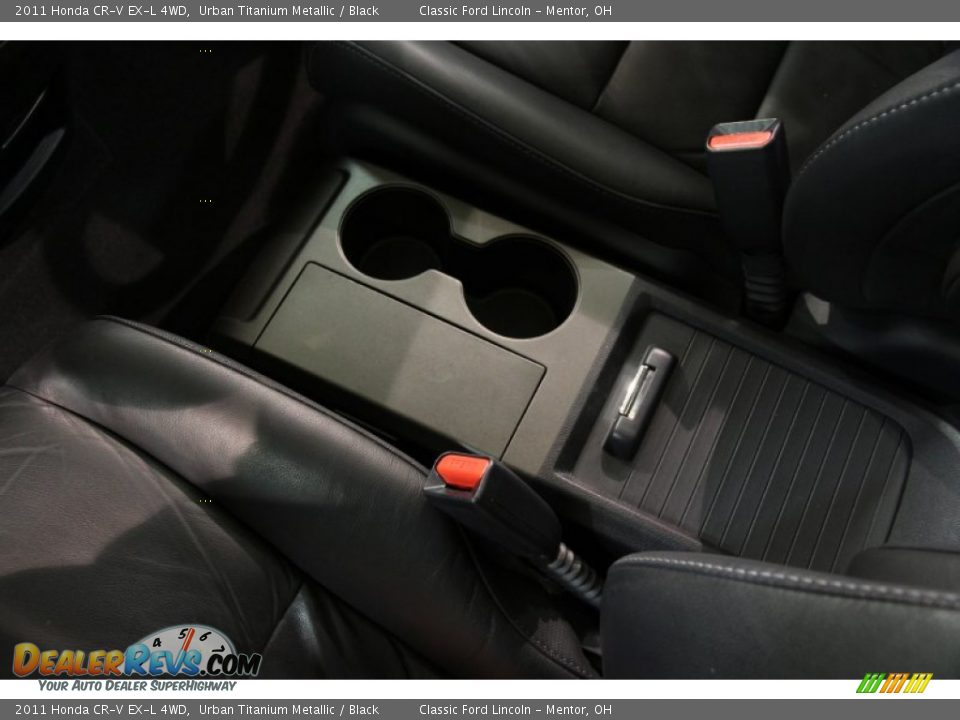 2011 Honda CR-V EX-L 4WD Urban Titanium Metallic / Black Photo #11