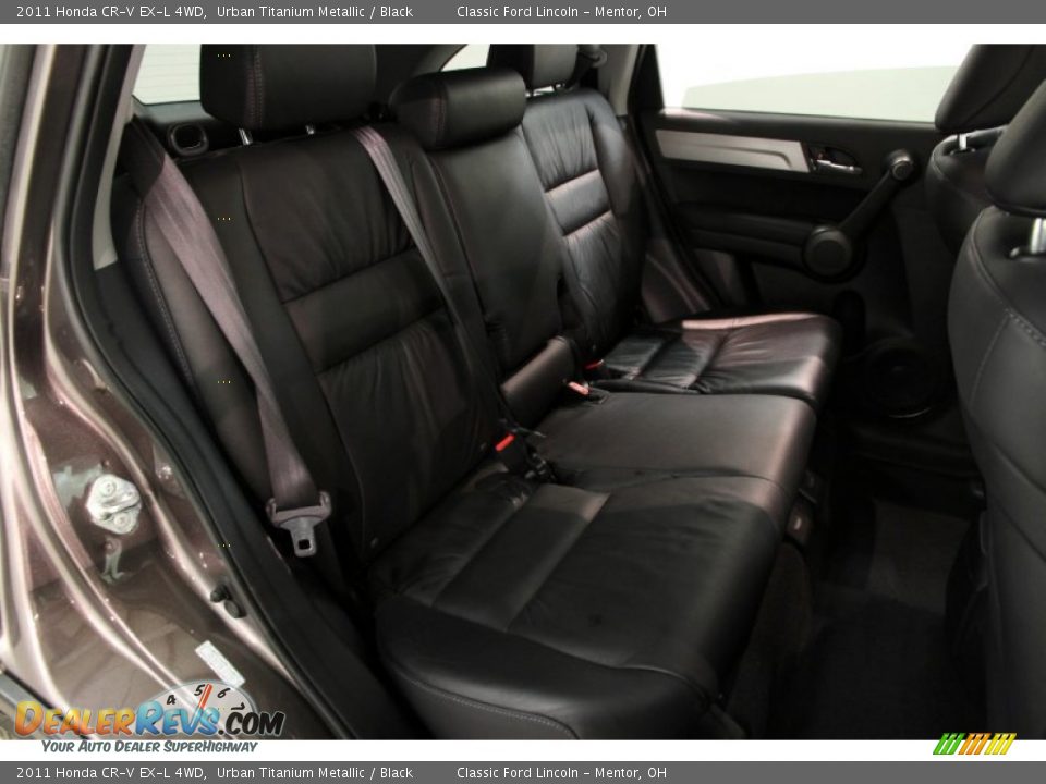 2011 Honda CR-V EX-L 4WD Urban Titanium Metallic / Black Photo #14