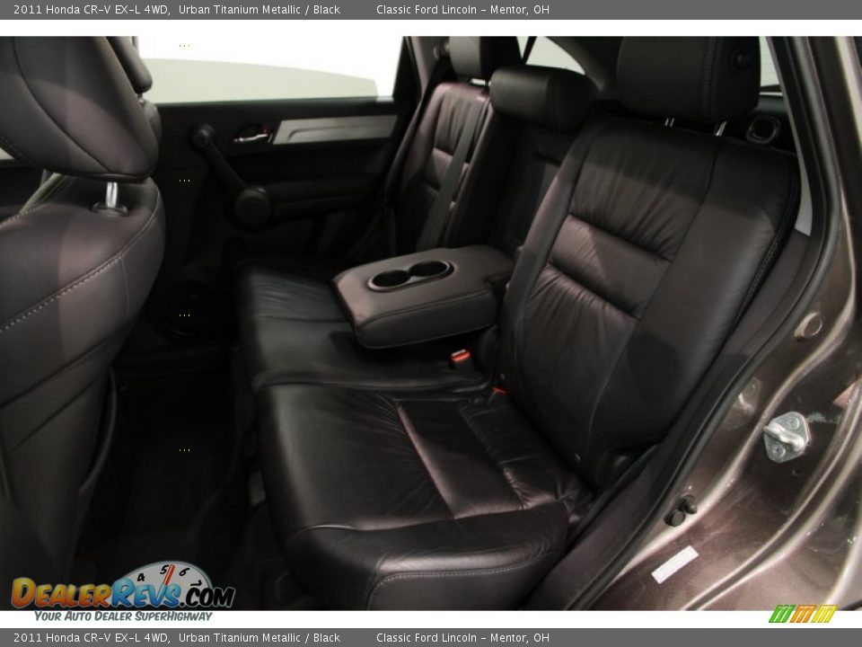 2011 Honda CR-V EX-L 4WD Urban Titanium Metallic / Black Photo #16