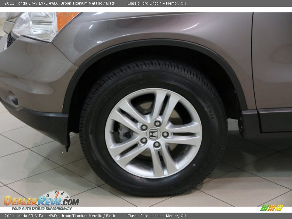 2011 Honda CR-V EX-L 4WD Urban Titanium Metallic / Black Photo #20