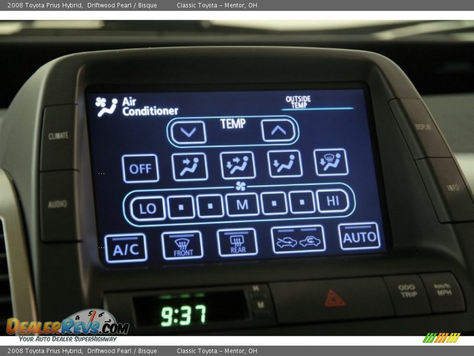 2008 Toyota Prius Hybrid Driftwood Pearl / Bisque Photo #11