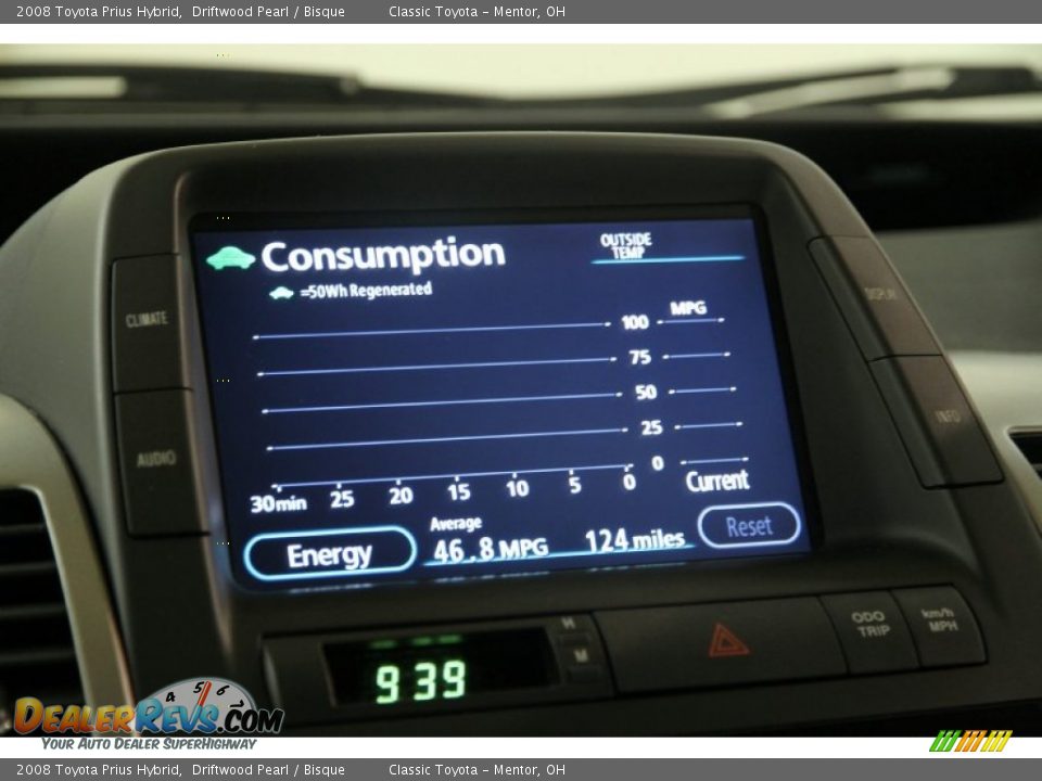 2008 Toyota Prius Hybrid Driftwood Pearl / Bisque Photo #18