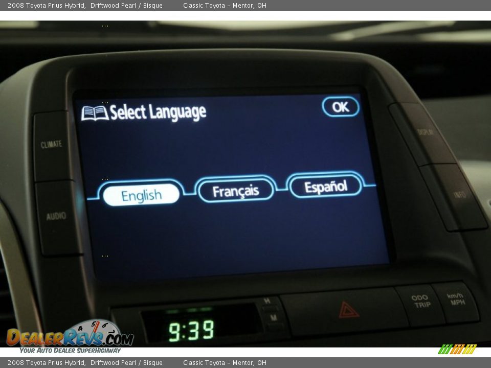2008 Toyota Prius Hybrid Driftwood Pearl / Bisque Photo #19