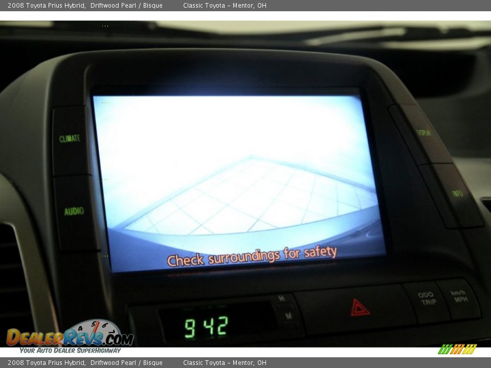 2008 Toyota Prius Hybrid Driftwood Pearl / Bisque Photo #23