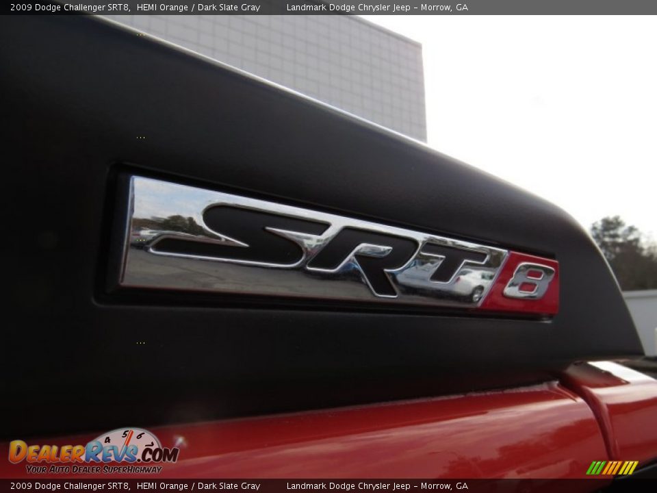 2009 Dodge Challenger SRT8 HEMI Orange / Dark Slate Gray Photo #3