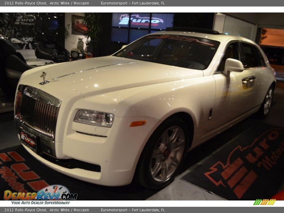 2012 Rolls-Royce Ghost Arctic White / Moccasin Photo #1