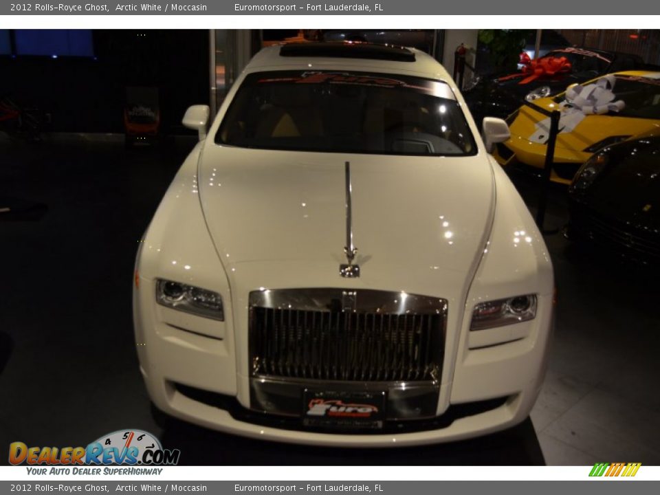 2012 Rolls-Royce Ghost Arctic White / Moccasin Photo #2