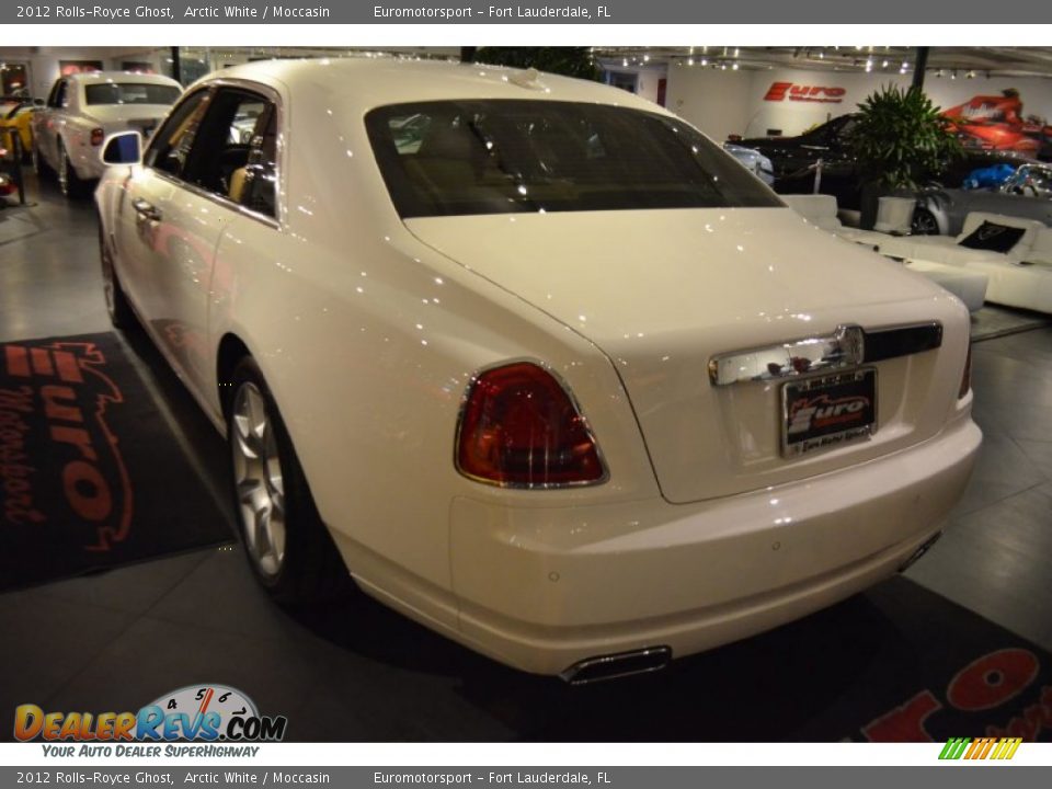 2012 Rolls-Royce Ghost Arctic White / Moccasin Photo #4