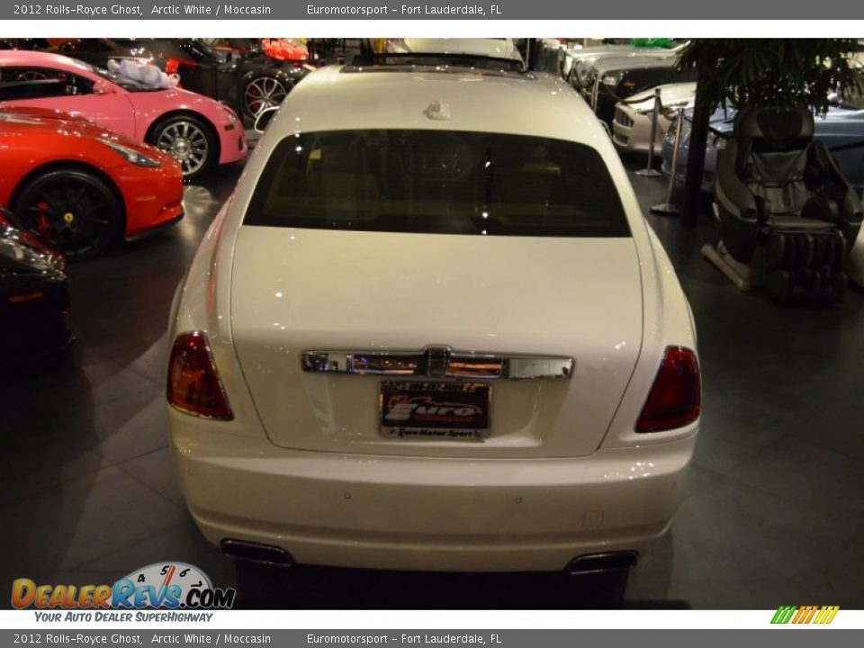 2012 Rolls-Royce Ghost Arctic White / Moccasin Photo #5