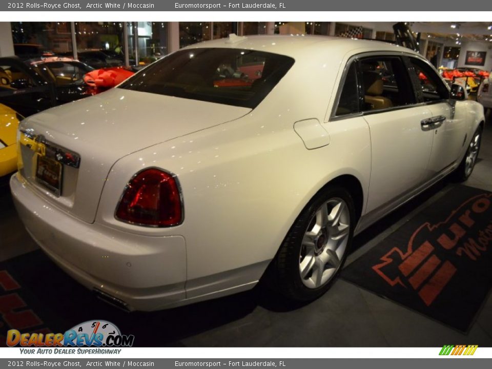 2012 Rolls-Royce Ghost Arctic White / Moccasin Photo #6