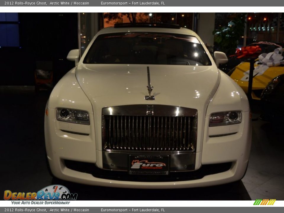 2012 Rolls-Royce Ghost Arctic White / Moccasin Photo #7