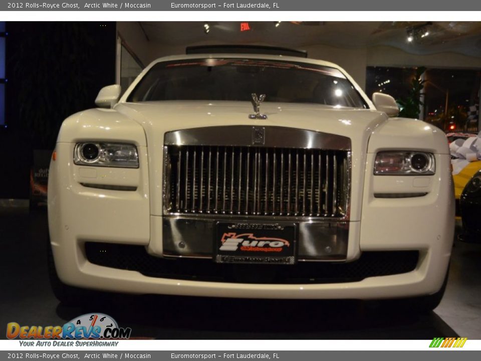 2012 Rolls-Royce Ghost Arctic White / Moccasin Photo #8
