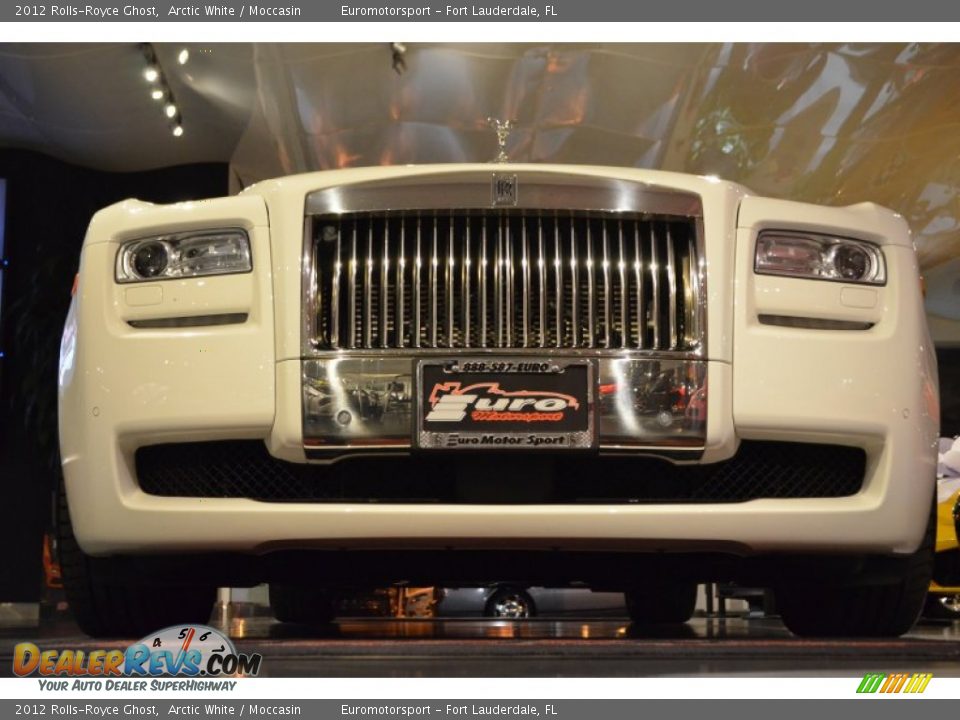2012 Rolls-Royce Ghost Arctic White / Moccasin Photo #9