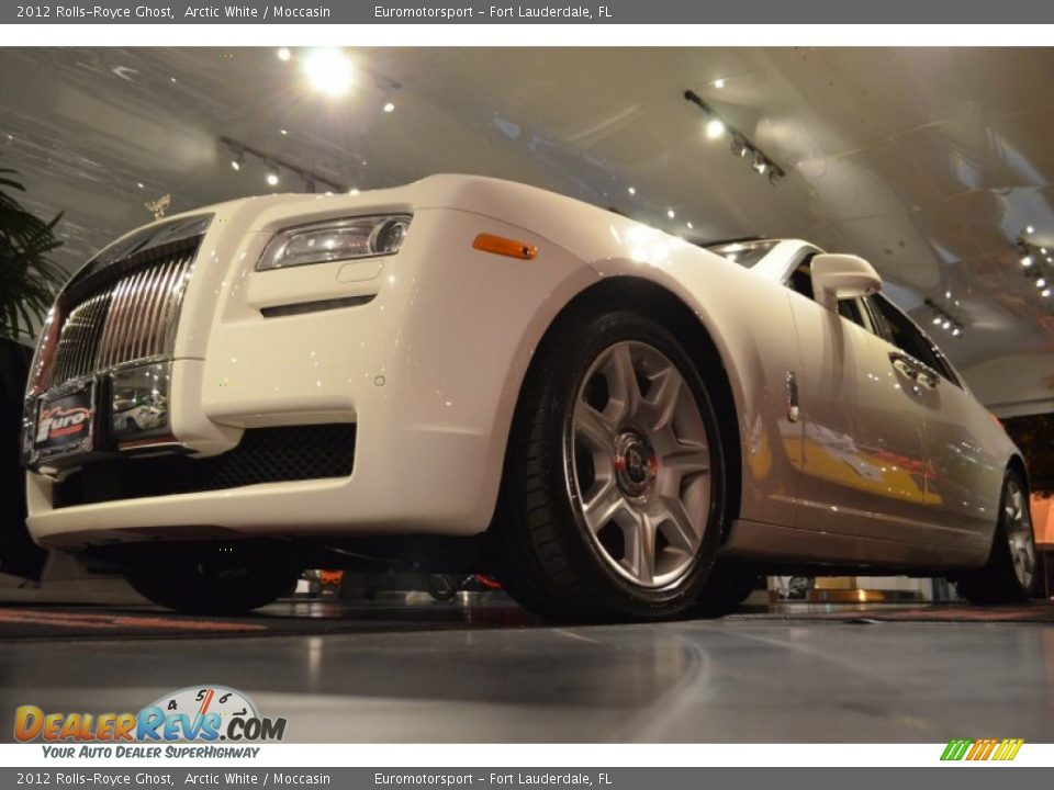 2012 Rolls-Royce Ghost Arctic White / Moccasin Photo #12