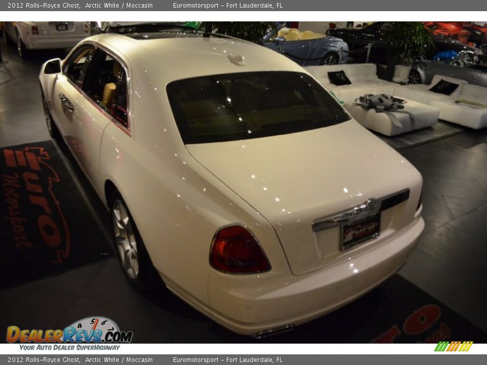 2012 Rolls-Royce Ghost Arctic White / Moccasin Photo #13