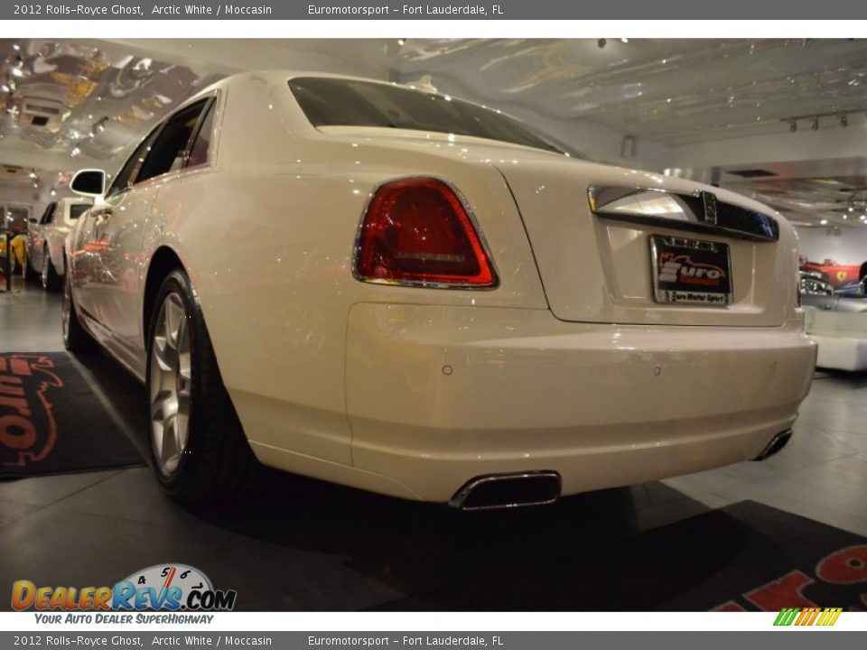 2012 Rolls-Royce Ghost Arctic White / Moccasin Photo #14