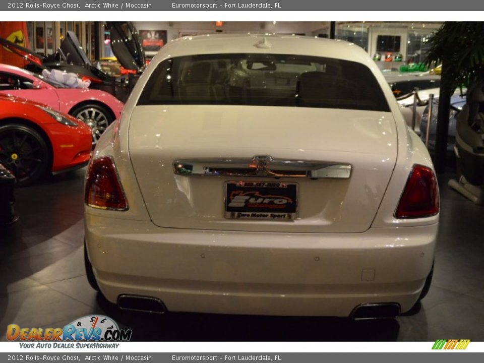 2012 Rolls-Royce Ghost Arctic White / Moccasin Photo #16