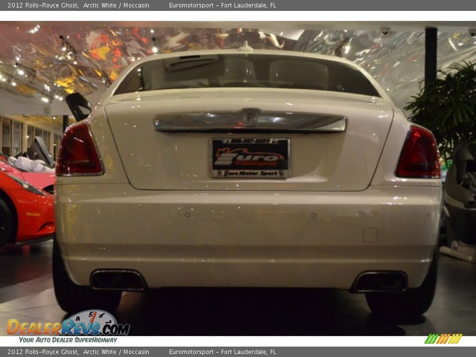 2012 Rolls-Royce Ghost Arctic White / Moccasin Photo #17