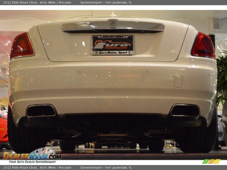 2012 Rolls-Royce Ghost Arctic White / Moccasin Photo #18