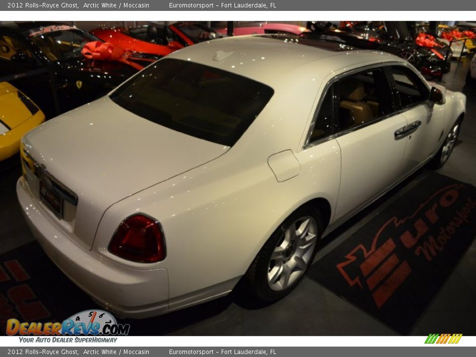 2012 Rolls-Royce Ghost Arctic White / Moccasin Photo #19