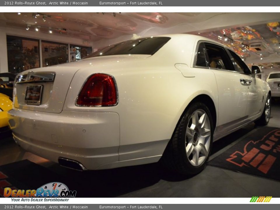 2012 Rolls-Royce Ghost Arctic White / Moccasin Photo #20