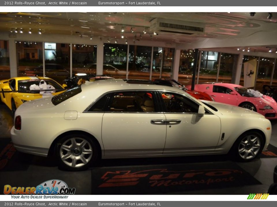 2012 Rolls-Royce Ghost Arctic White / Moccasin Photo #21