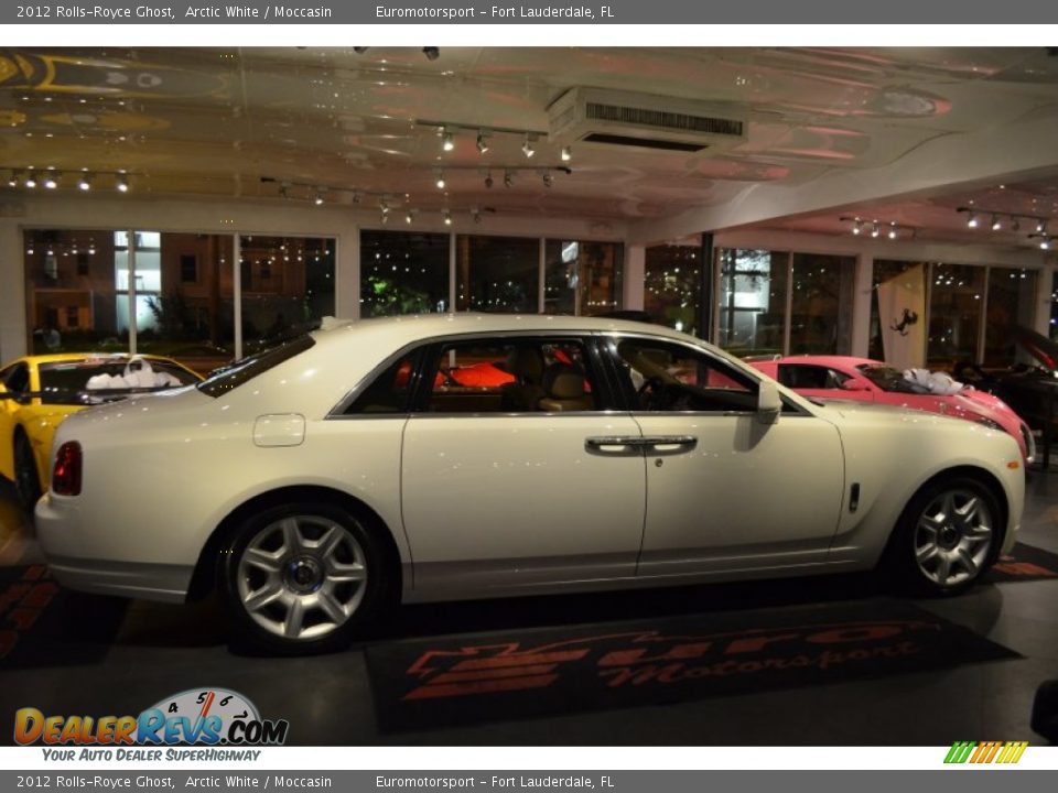 2012 Rolls-Royce Ghost Arctic White / Moccasin Photo #22