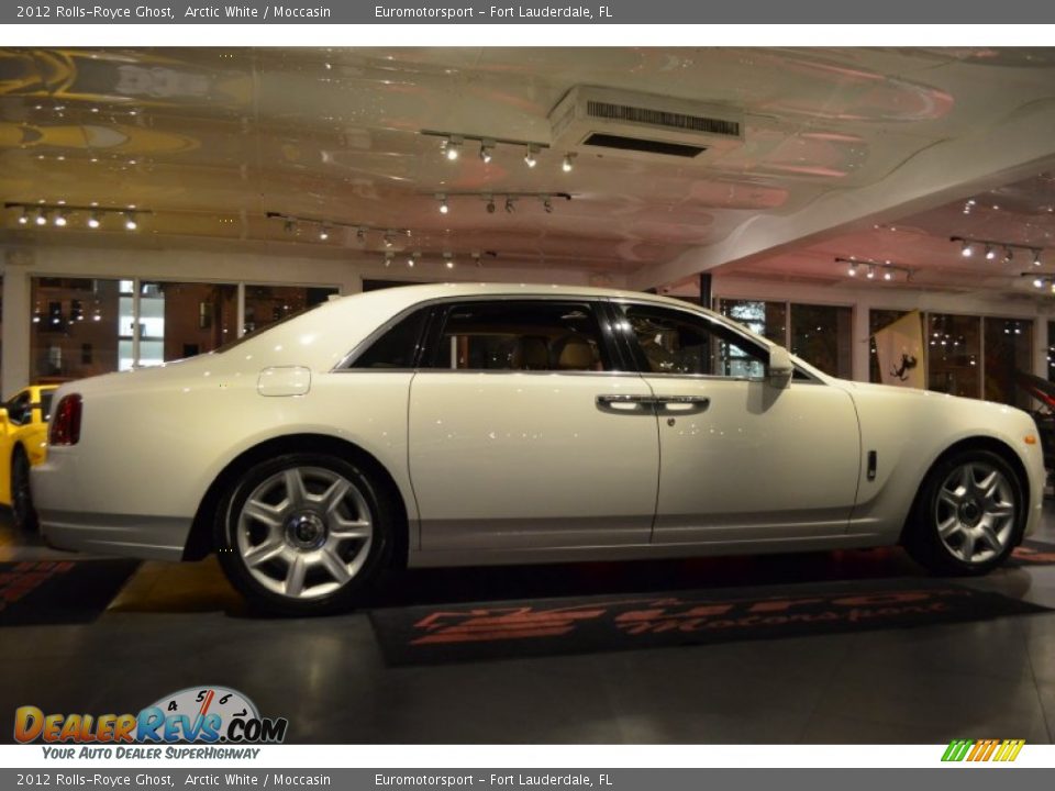 2012 Rolls-Royce Ghost Arctic White / Moccasin Photo #23