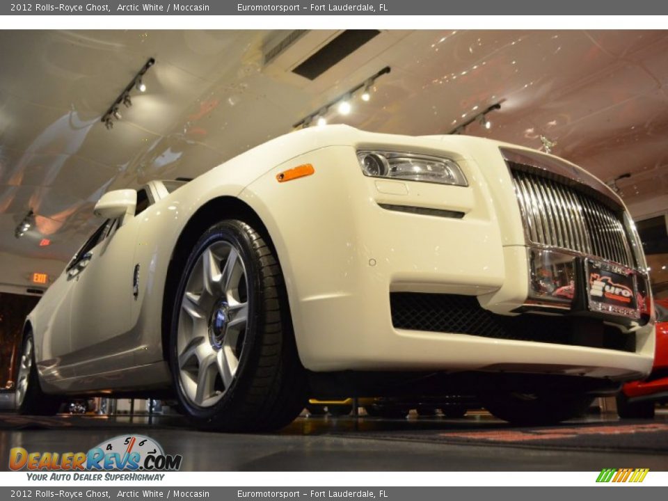2012 Rolls-Royce Ghost Arctic White / Moccasin Photo #26