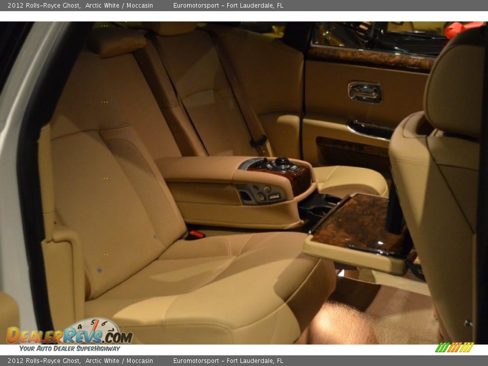 2012 Rolls-Royce Ghost Arctic White / Moccasin Photo #27