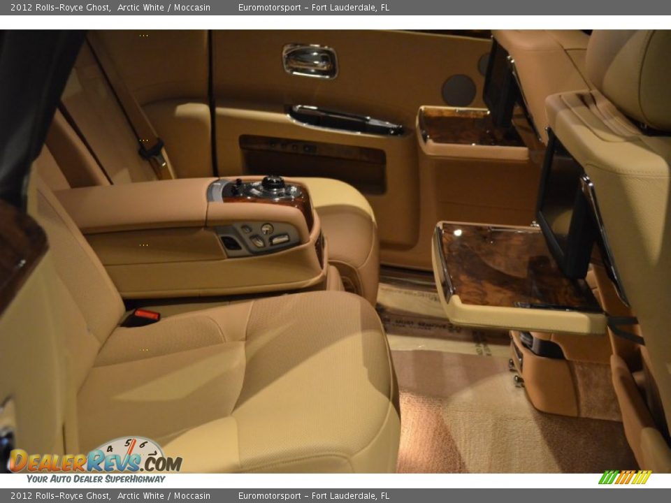 2012 Rolls-Royce Ghost Arctic White / Moccasin Photo #28
