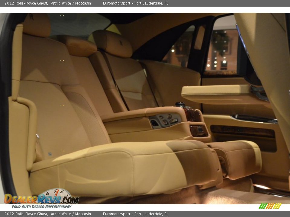 2012 Rolls-Royce Ghost Arctic White / Moccasin Photo #29