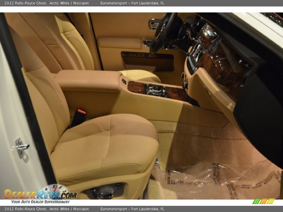 2012 Rolls-Royce Ghost Arctic White / Moccasin Photo #33