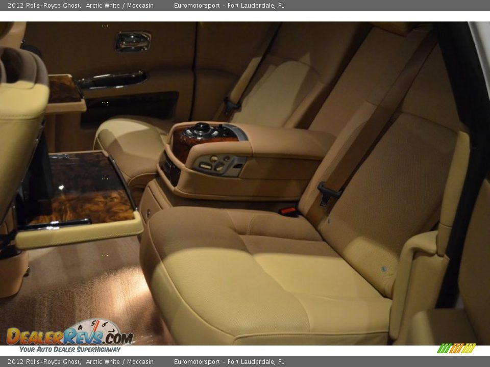 2012 Rolls-Royce Ghost Arctic White / Moccasin Photo #42