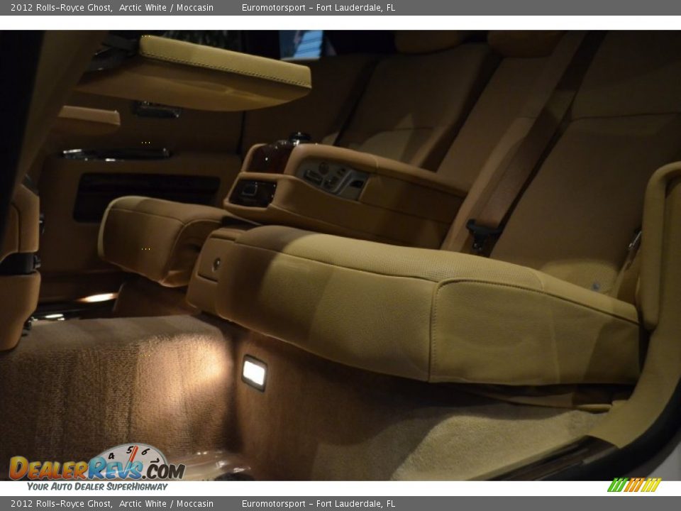 2012 Rolls-Royce Ghost Arctic White / Moccasin Photo #43