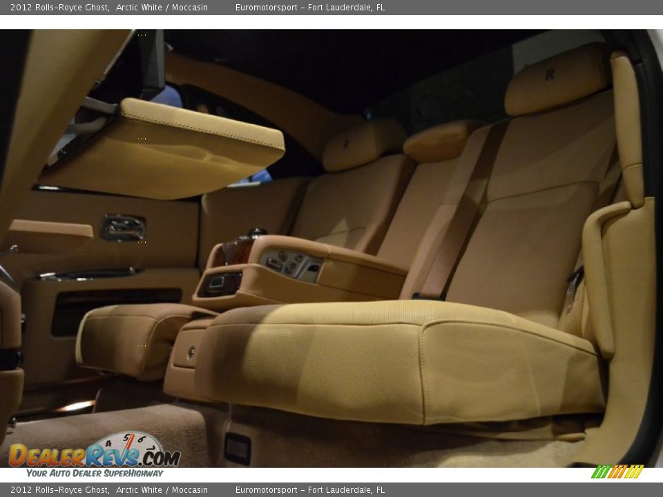 2012 Rolls-Royce Ghost Arctic White / Moccasin Photo #48