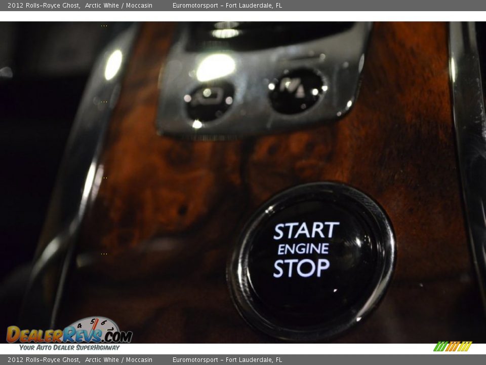 2012 Rolls-Royce Ghost Arctic White / Moccasin Photo #50