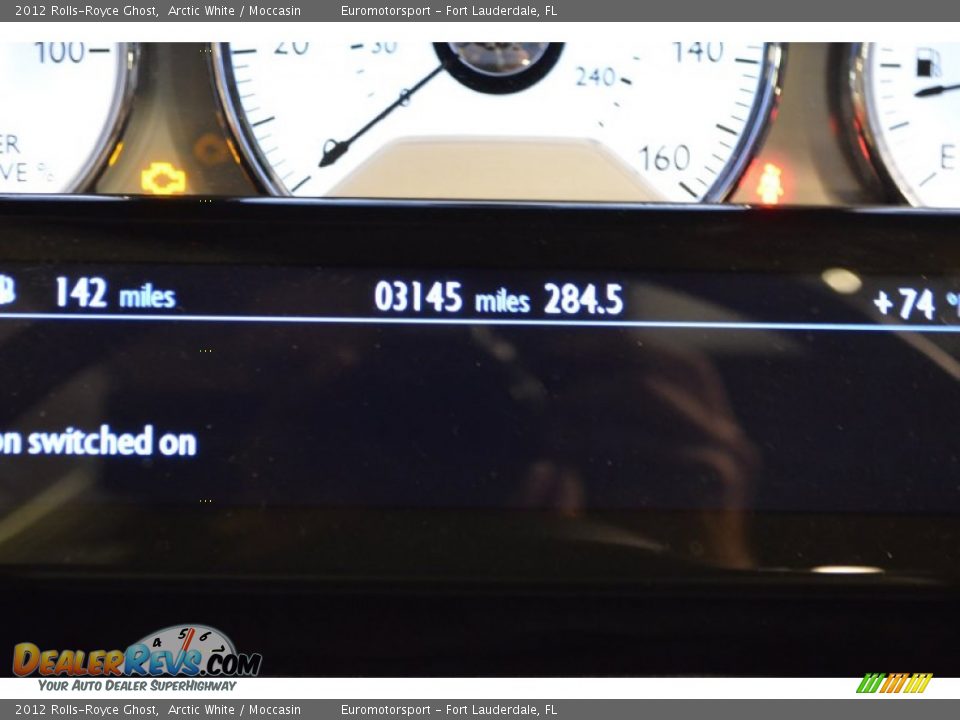 2012 Rolls-Royce Ghost Arctic White / Moccasin Photo #53
