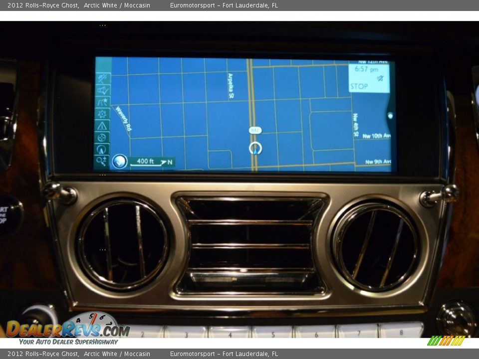 2012 Rolls-Royce Ghost Arctic White / Moccasin Photo #54