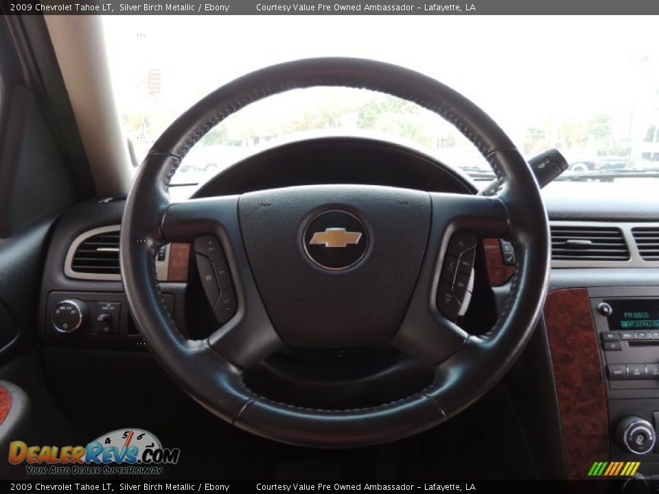 2009 Chevrolet Tahoe LT Silver Birch Metallic / Ebony Photo #17