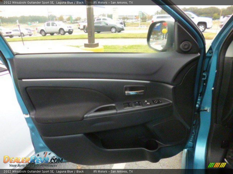 2012 Mitsubishi Outlander Sport SE Laguna Blue / Black Photo #8