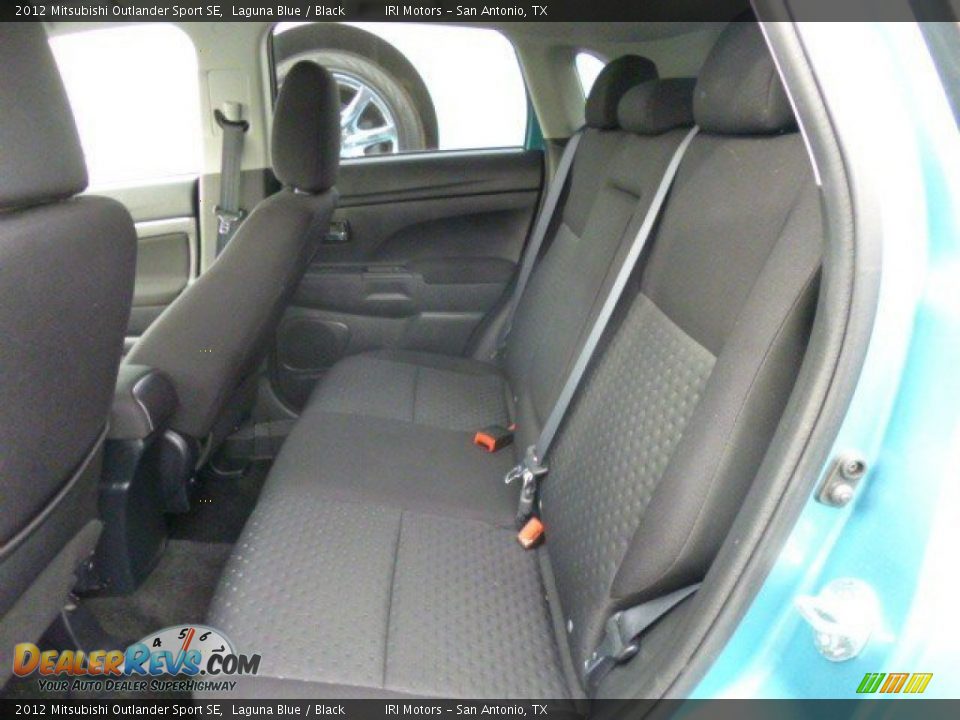 2012 Mitsubishi Outlander Sport SE Laguna Blue / Black Photo #10