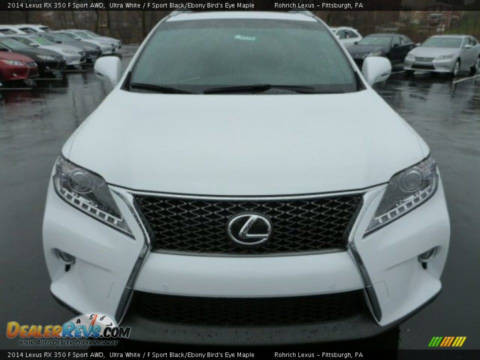 Ultra White 2014 Lexus RX 350 F Sport AWD Photo #7
