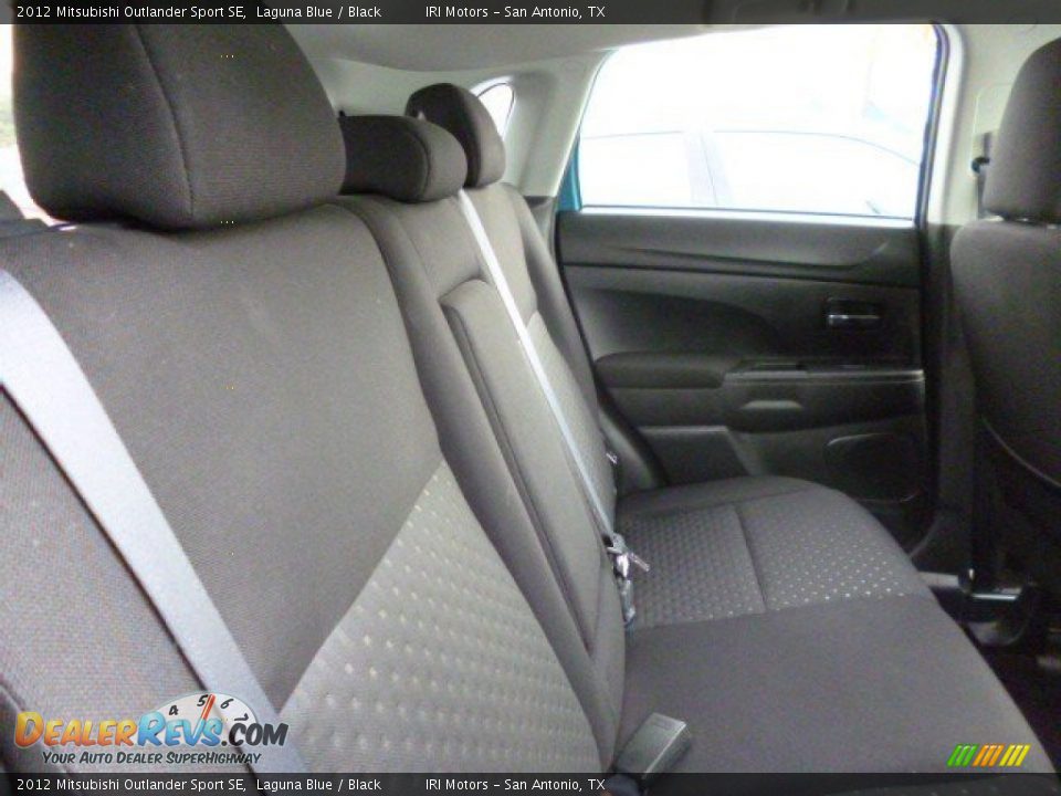 2012 Mitsubishi Outlander Sport SE Laguna Blue / Black Photo #11