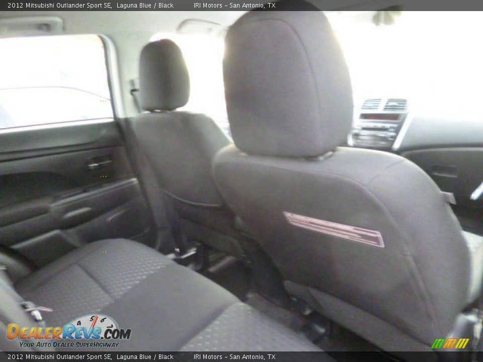 2012 Mitsubishi Outlander Sport SE Laguna Blue / Black Photo #12
